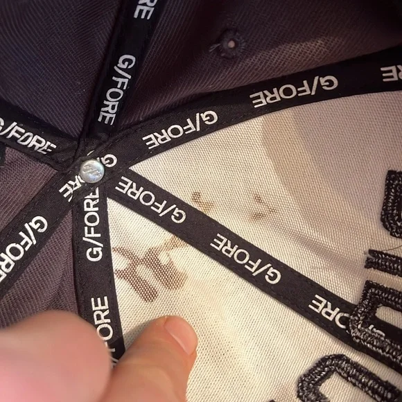 G/Fore The Ridge Golf Club SnapBack Hat in Grey, OSFM - Picture 8 of 11